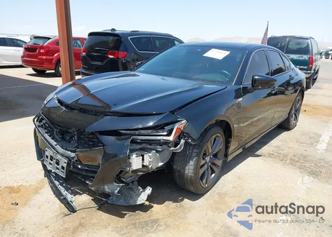 2021 Acura Tlx Tech A z USA, uszkodzony, nr VIN 19UUB5F50MA003302